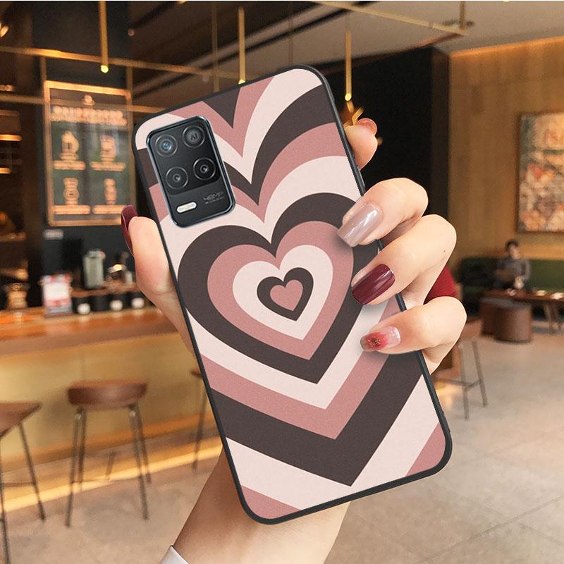 Love Coffee Heart Case for OPPO Realme GT 2 Pro X2 Pro XT C25S 8 7 6 Pro 6i Realme GT Master C3 C21 C21Y C11 X3 SuperZoom