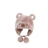 Baby Hat Infant Ears Protection Plush Bear Ear Boy Girl Cap Plush Beanie Hat Kids Earflap Baby Hat