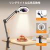 Diyife Foldable LED Ring Light with Ideal for Overhead Tabletop Selfie Actress Reading Photography 3 Lighting 10 Dimming Smartphone Ideal for Video