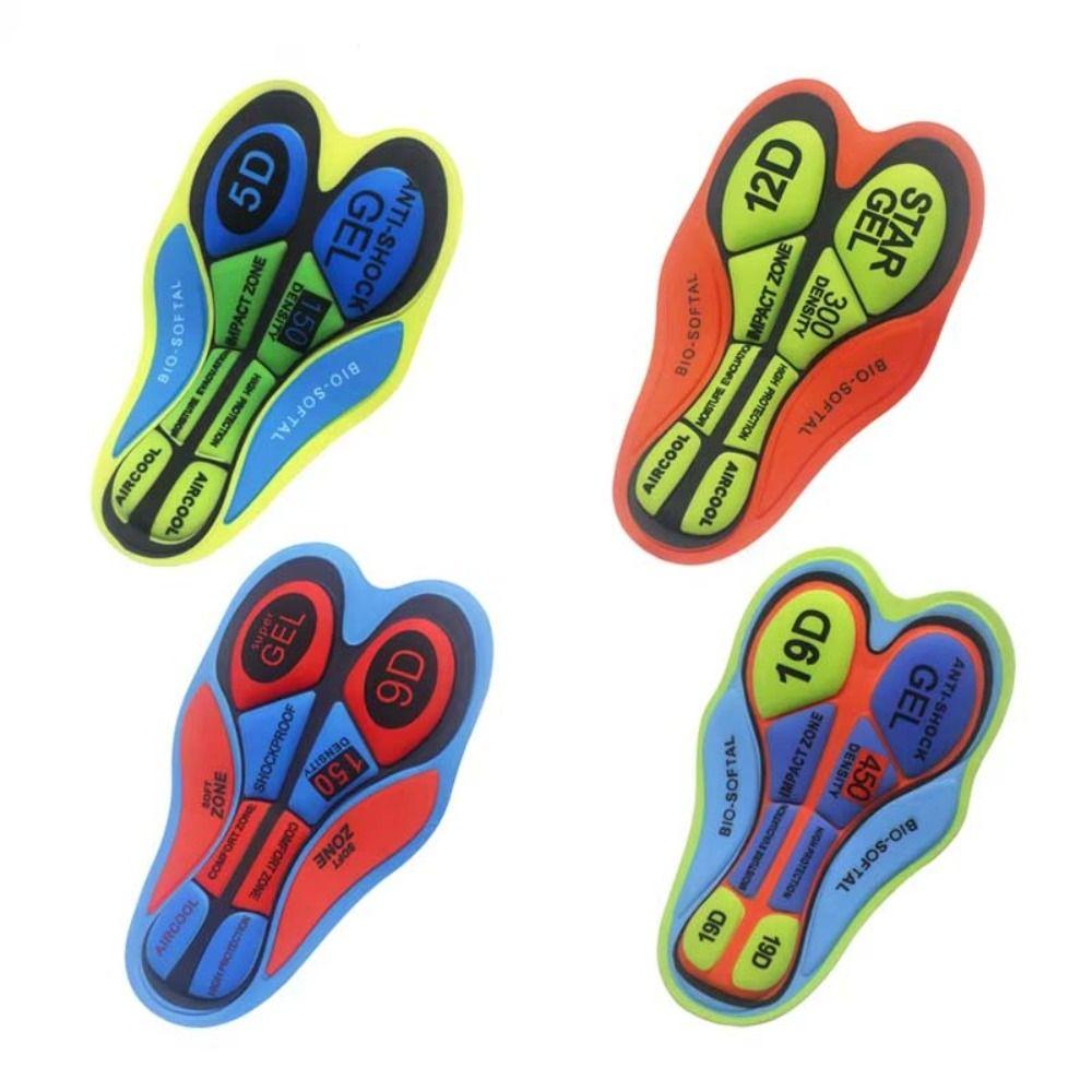 

Shockproof Cycling Pants Pad 12D 19D 20D Bicycle Seat Cushion Motorcycle Riding 20D