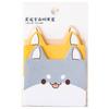 45Sheets/Pack Cartoon Sticky Notes Kawaii Penguin Pig Bear Cat Memo Pads Sticker Student Gifts Stationery School Office Supplies