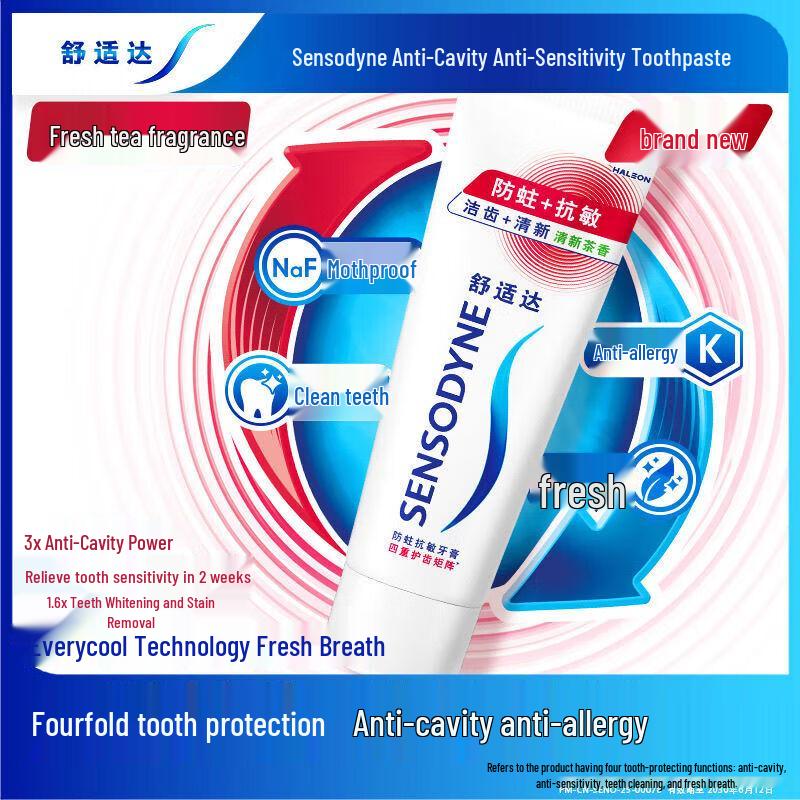 Sensodyne Toothpaste and Toothbrush Set
