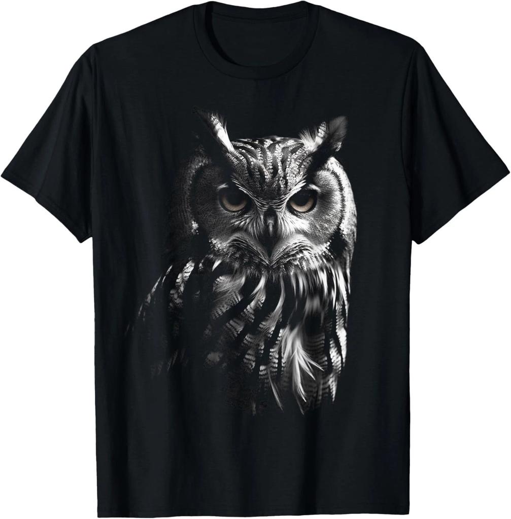 Owl Artwork - Bird Art Animal Owl T-Shirt