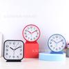 Student Alarm Clock Candy Color Children's Bedroom Bedside Clock Simple Elderly Clock Living Room Clock