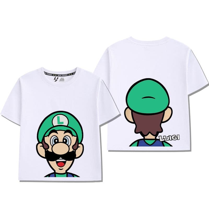 Men Women T Shirt Women Tee Boys Girls Top Adults Children Parent Child Cotton kid Tshirts Super Cartoon Cute Summer Tee