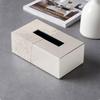 Tissue Holder BiColor Box Cover Rectangular Dispenser for Living Room, Bedroom, Coffee Table