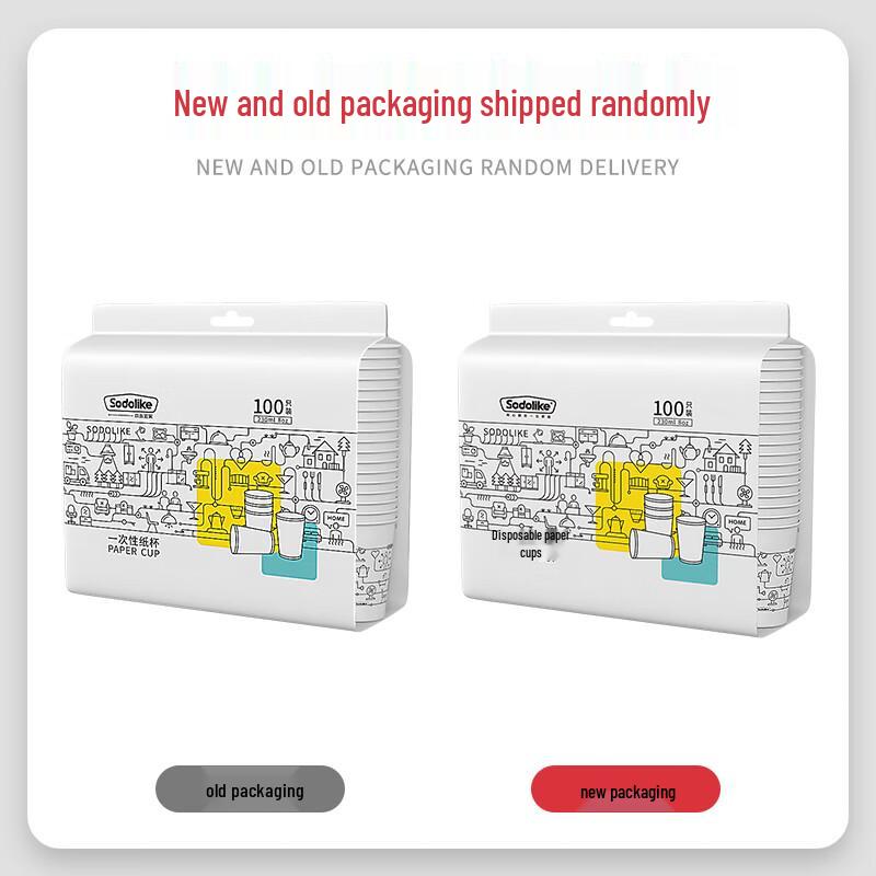 Sodolike Thickened Disposable Paper Cups