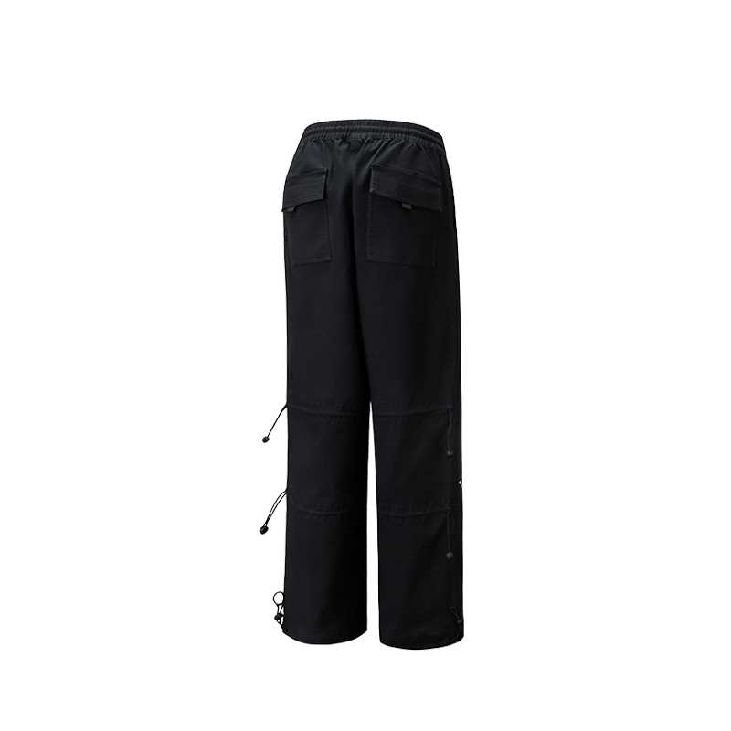 Anta Basketball Series Zipper Loose Comfortable Casual Pants Unisex Pants 172541503V-4