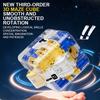 3D Maze Stress Relief Cube Transparent Six Sided Puzzle Speed Magic Cube Fidget Toy for Kids Educational Toys Birthday Gift