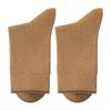 Winter Warm Dress Socks Men Crew Socks, Solid Color Casual Soft Non Binding Breathable Sweat Wicking Mid-calf for Autumn And Daily Wear Business