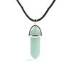 Halloween Noctilucent Glowing Necklace Bullet Hexagonal Column Luminous Necklace Night Fluorescence Glow In Dark Necklace
