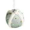 Starry Knit Christmas Ornaments Decorative Foam Balls DIY Craft Festive Tree Decor with Hanging Loop