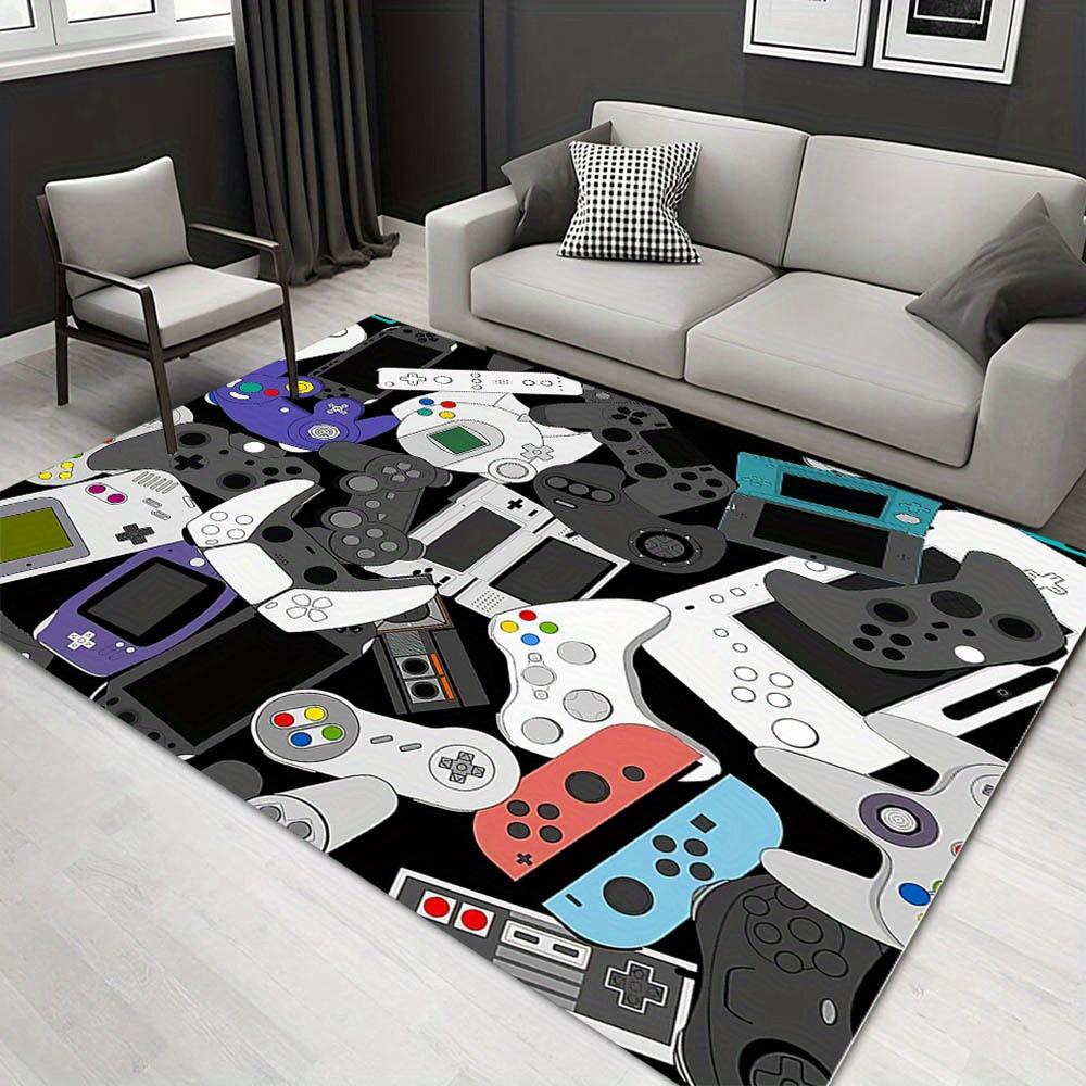 

1pc 1943871342 Pattern Carpet, Area Rug For Living Room Bedroom Room Bed Chair Laundry Entryway Corridor Yard Non-slip Outdoor Camping Rug F 60cm by 90cm