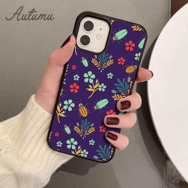 

Чехлы для телефонов с коллажем из жуков, насекомых, энтомологии для iPhone 17 Air 15 16 16e 11 12 13 14 Pro Max Plus Cover coque Fundas iPhone 13