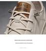 2025 Men's Trendy Autumn White Leather Casual Sports Shoes