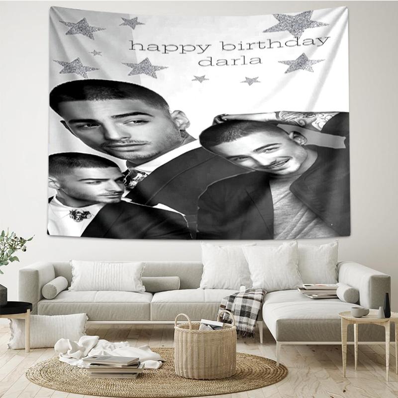 1PC Maluma Fashion Collaboration Tapestry Accessories Playroom Tapestry, for Bedroom,Livingroom, Dormitory Room Wall Decor Fan Birthday Gifts