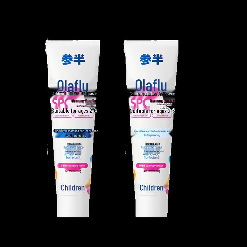 Canban Kids Strawberry Olaflur Toothpaste (2-Pack)