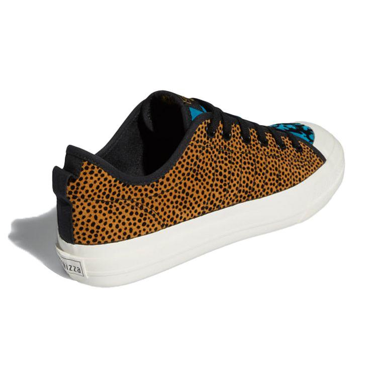 adidas Nizza RF Leopard Unisex Tenisky Hnědá Jádrově černá Krémově bílá FY7780