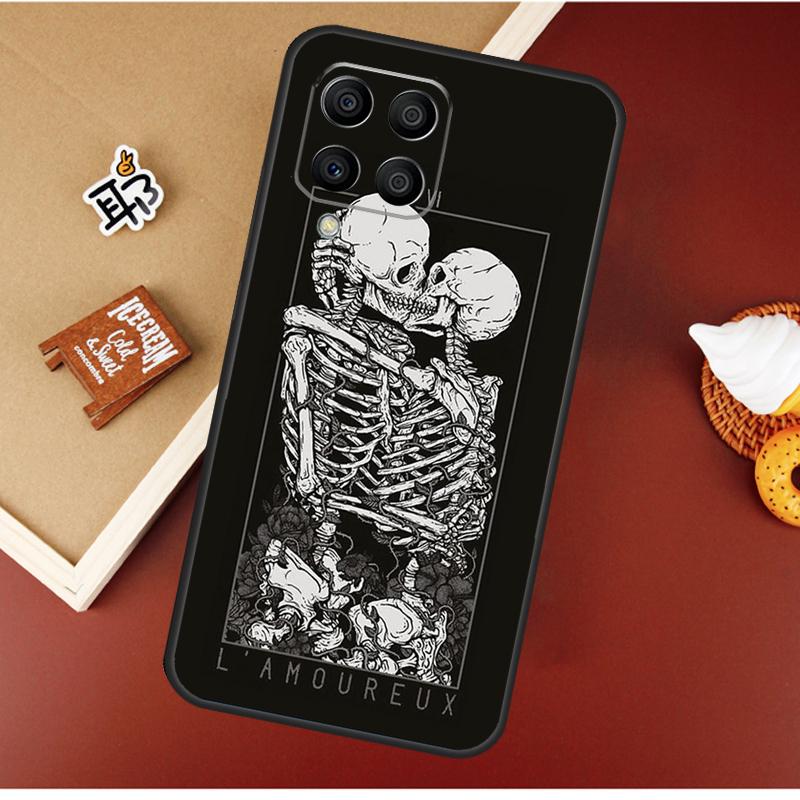Aesthetics Skeleton For Samsung Galaxy M12 M32 M52 M13 M33 M53 M11 M31 M51 M15 M55 M14 M34 M54 M30s M20 Case