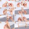 B97A-Stitching Frame For Sewing For Needlepoint& Quilting, Adjustable Desktop Holder Embroidery Frame Accessory