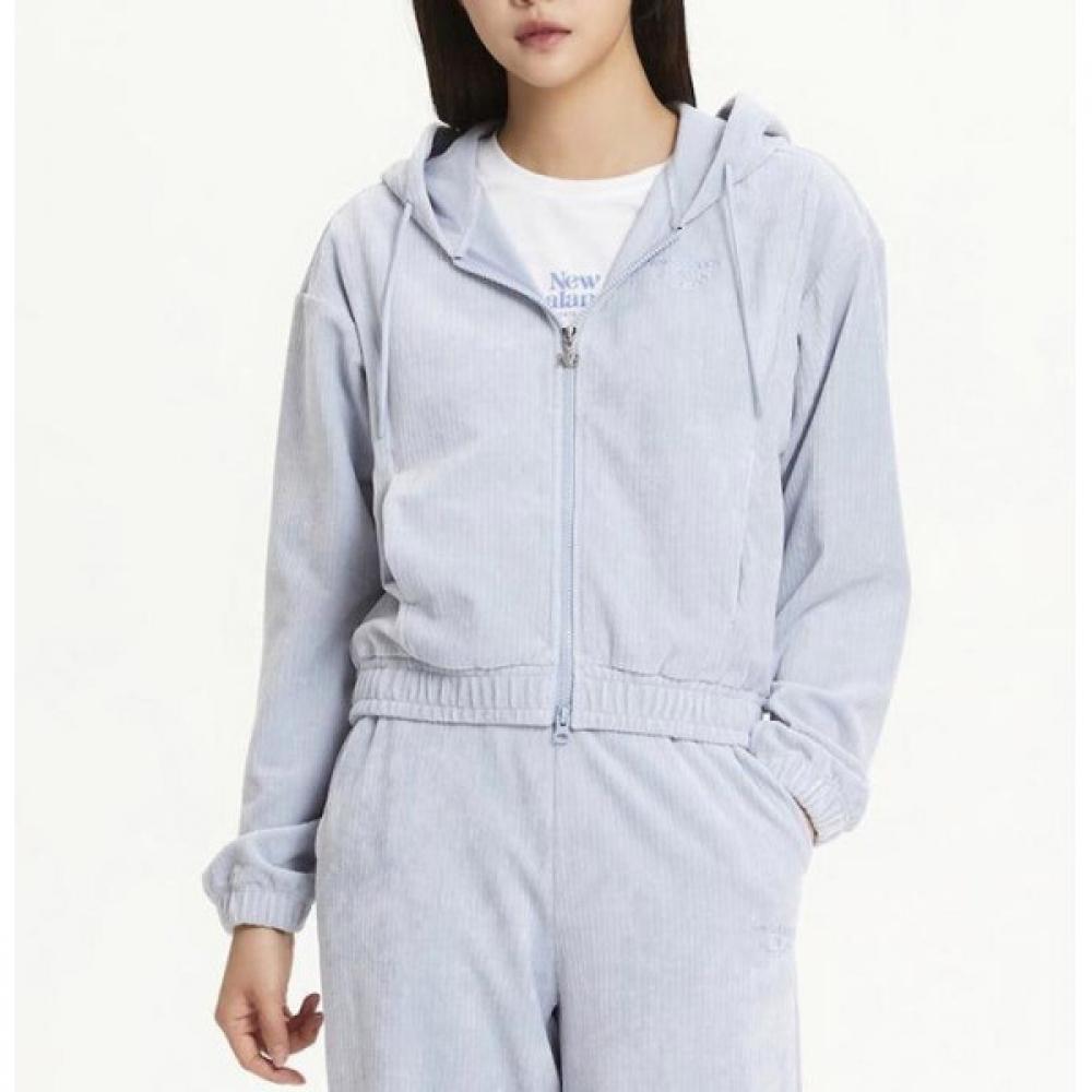 New Balance Velvet Ribbed Hoodie Nbmde4w922 (64)CREAM/85(S)