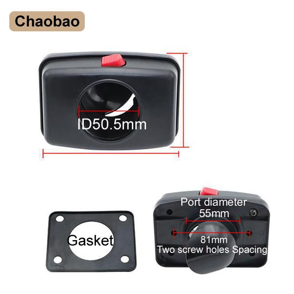 Wąż odkurzacza Adapter rury łączącej Złącze Interfejs Gniazdo Kwadratowa podstawa części odkurzacza Do Chaobao Dongyi itp.