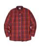 Pal Lab Unisex Oversized Wool Blend Classic Check Shirt_Pl24W9Sh044_Rd