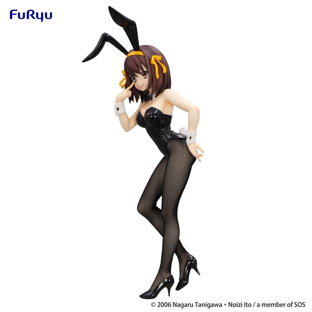 FURYU The Melancholy of Haruhi Suzumiya BiCute Bunnies PVC Statue Haruhi Suzumiya 26cm