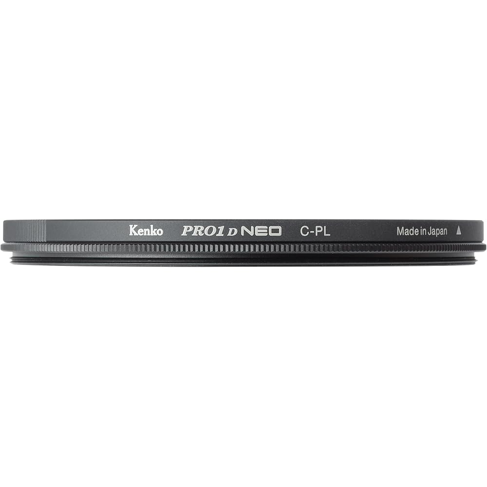Kenko 49mm PL Filter PRO1D Circular PL NEO - Contrast and Reflection Adjustment Filter with Water-Repellent and Stain-Resistant Coating, Slim Frame, M