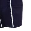 ISSEY MIYAKE made in Japan Stainless collar coat 3 Navy blue Women Used