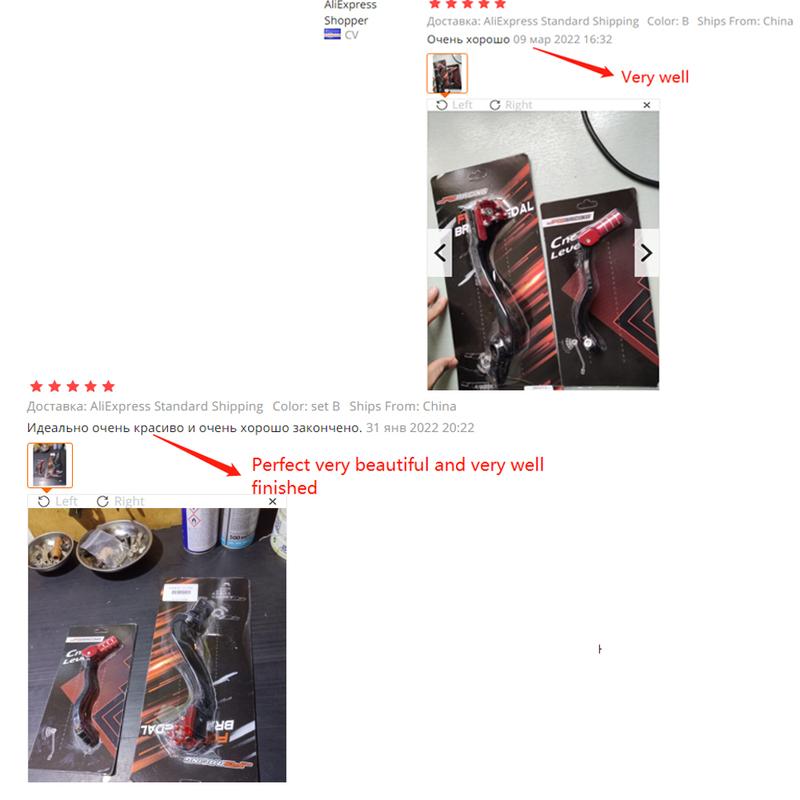 Motocycle CNC Foldbale Gear Shift Lever Shifter Pedal Brake Pedal For HONDA CRF450R CRF250R CRF 450R 250R 250 450 R 450RX 250RX