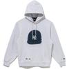 New Era FW24 MLB Graphic Print Hoodie Unisex hoodies Gray 14397992