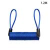 1.5m Disc Lock Reminder Cable, Anti-Theft Motorbike Motorcycle Wheel Disc Brake Alarm Lock Reminder Cable For Motorcycle Parts