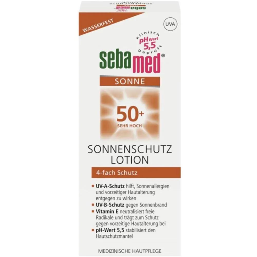 Солнцезащитный лосьон Sebamed SPF50+ 150 мл