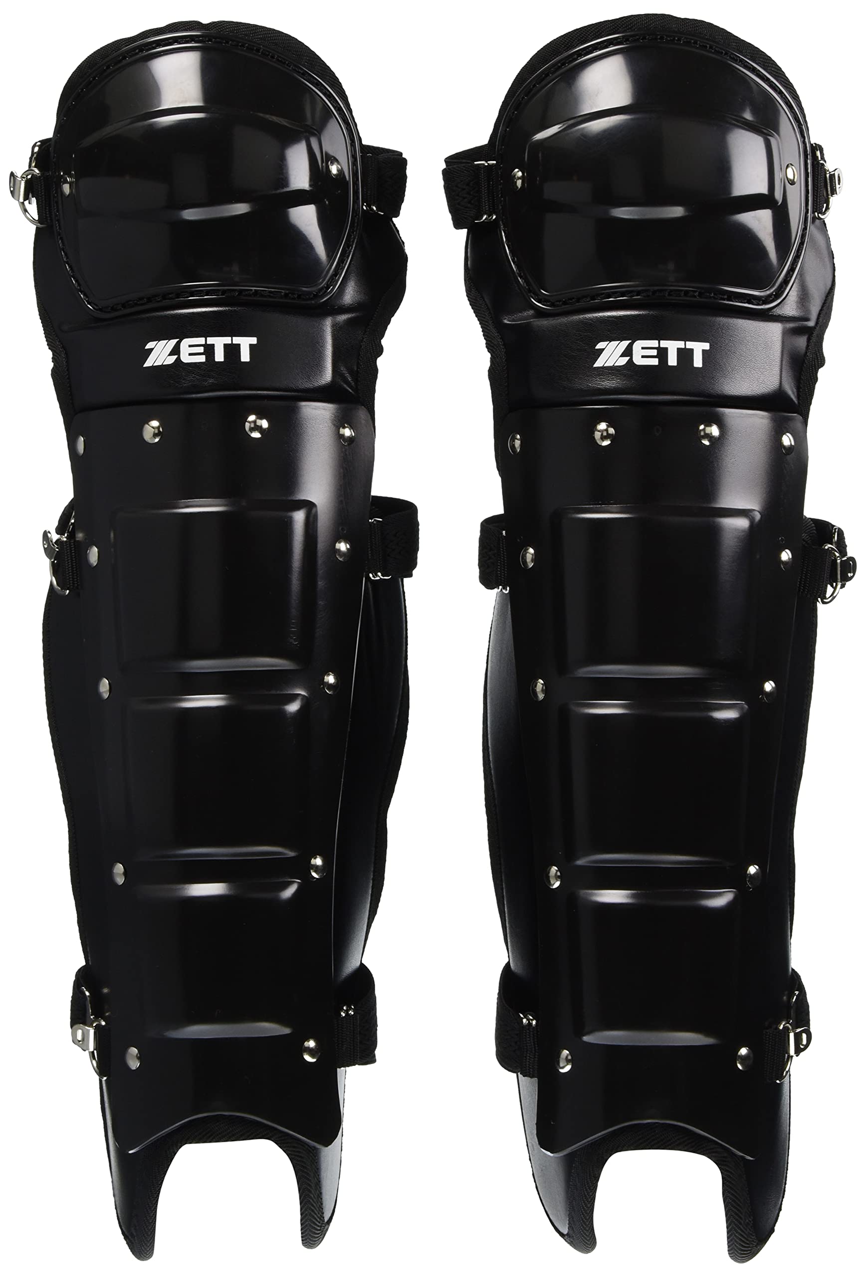 

ZETT Baseball Umpire Shin Black Black Guards, (1900) BLL113A, (1900) чорний