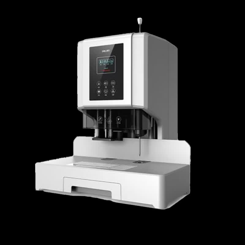 Deli 60mm Automatic Accounting Voucher Binding Machine CN plug (adapter included)
