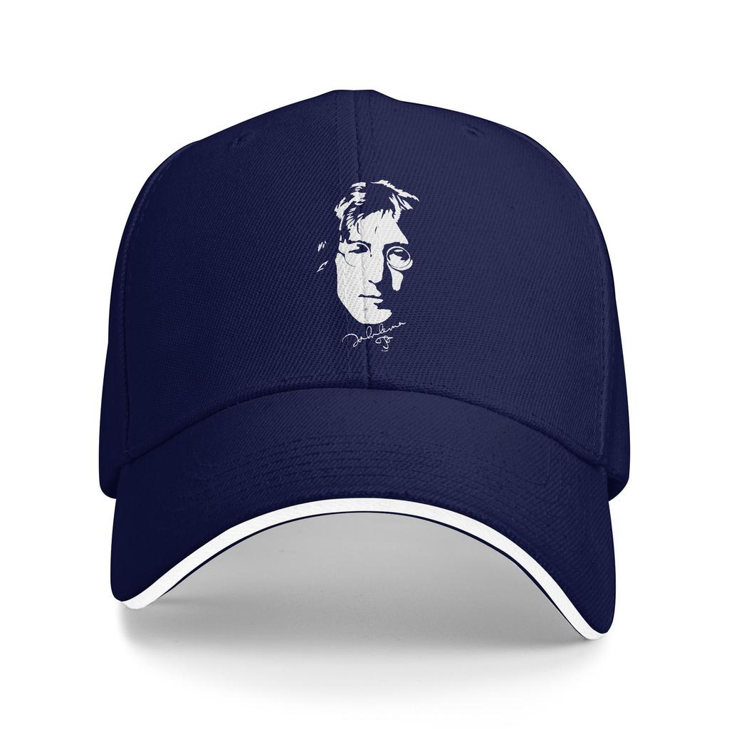 John Lennon Baseball Cap Outdoor Sport Trucker Hat Couple Women Vintage Print Snapback Cap
