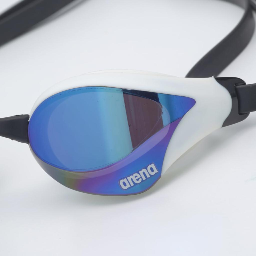 arena Cobra Core Swimming Goggles for Competitive One Size Fits Mirror Top Racing Model AS5SGG04U [WA Approved] Swimming, Unisex, Most, Finish,
