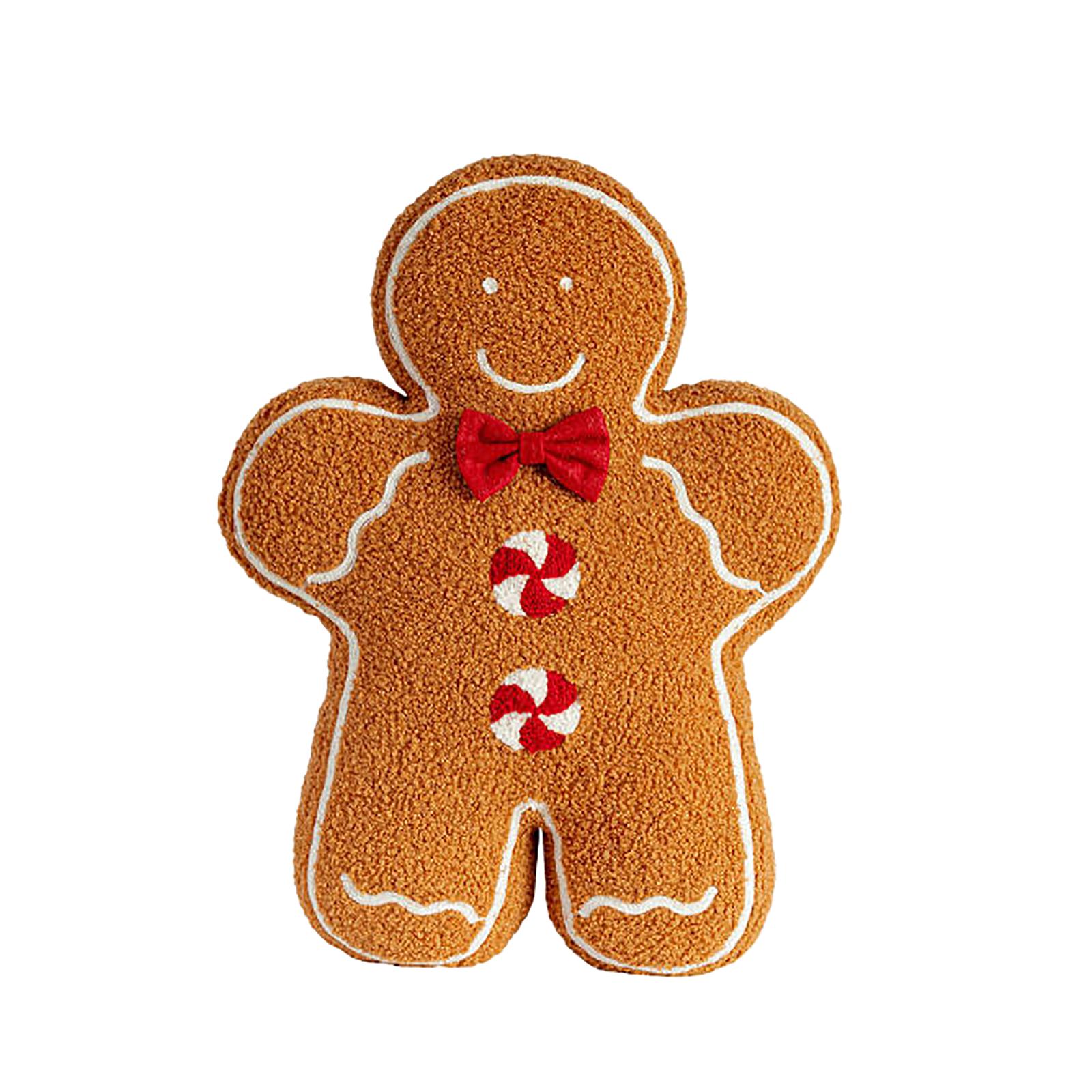 

Рождественская подушка из пряничного теста One Size коричневый