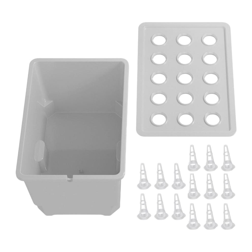Hydroponic Growing System Kit Planting Container Practical Convenient Portable Hydroponic Grow Kit for Outdoor Vegetables