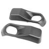 Pair LH & RH  Fog Lamp  Bezel Front Bumper Fog Light Lamp Cover Light Shell Fits  For JEEP Wrangler JL 2018+ Car Accessories