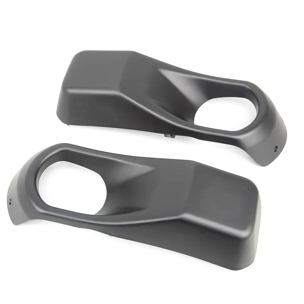 Pair LH & RH  Fog Lamp  Bezel Front Bumper Fog Light Lamp Cover Light Shell Fits  For JEEP Wrangler JL 2018+ Car Accessories