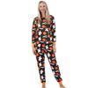 Prints Family Matching Long Sleeve Tops+Pants Set Family Matching Sets