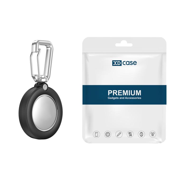 

XDcase Fully Enclosed Waterproof Protective Case with Hook For AirTag 2nd Gen / 1st Gen чорний