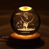 Starry Sky Crystal Ball Night Light - Creative Desktop Ornament Gift