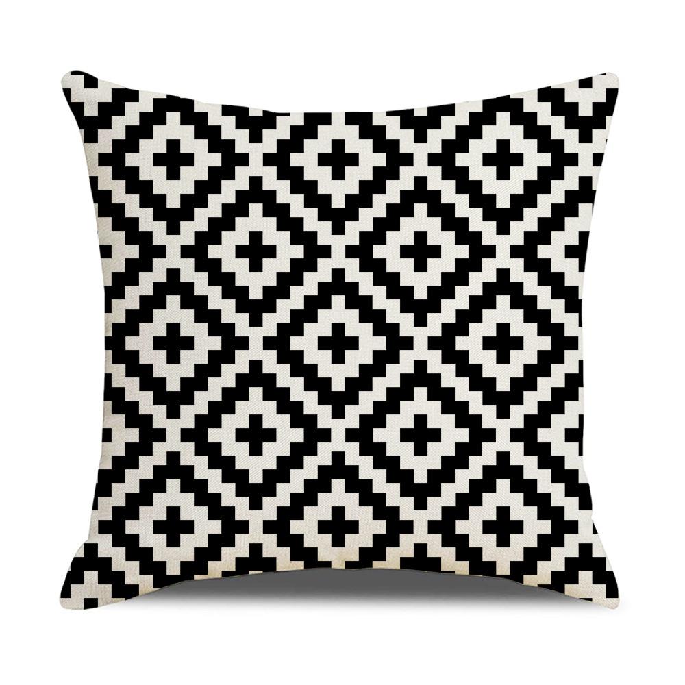 New Homeware Pillow Cover European Geometric Abstract Car Sofa Cushion Cover Cushion Cover