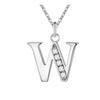 26 letters 925 sterling silver Necklace Pendant Shining 5A Zircon for Women Fashion Wedding Engagement Jewelry GiftsGood product