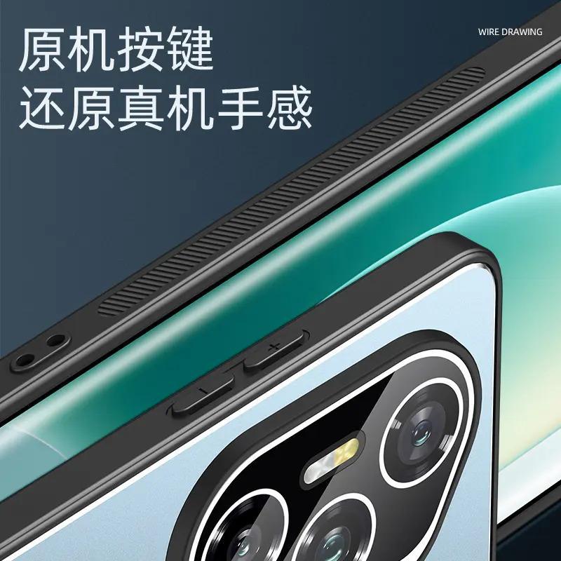 Applicable to Honor 111pro mobile phone case, new aluminum alloy matte Honor 111 lens all-inclusive anti-drop  cover