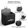 Car Storage Bag Car Air Outlet Debris Bag Mobile Phone Key Sunglasses Leather Organizer Box For Mitsubishi Eclipse Lancer Colt