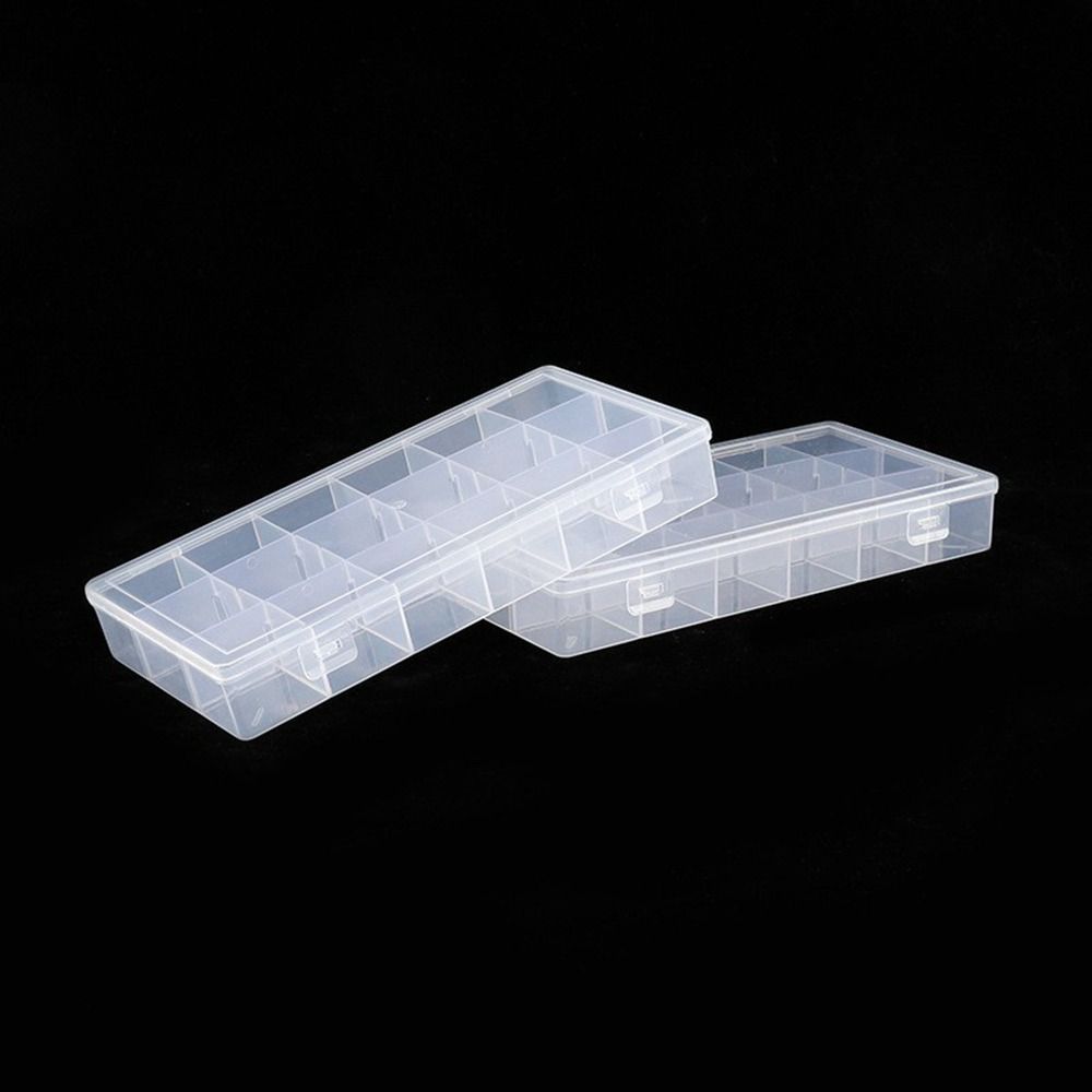 Portable Jewelry Tool Storage Box Container Ring Electronic Parts Screw Beads Organizer Plastic Case Fishing Tools Accessories